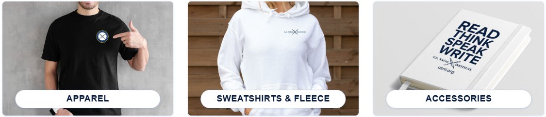 NavalInstitute's tweet photo. Did you know – Naval Institute members get 20% off year-round in our Ship's Store? Join today if you haven’t already and get a discount on our swag: https://t.co/ez3AeMfNGM
Check out our store: https://t.co/BJIdhmeXGa #ShipsStore #merch #swag #MemberBenefit https://t.co/tI24HXiPn9