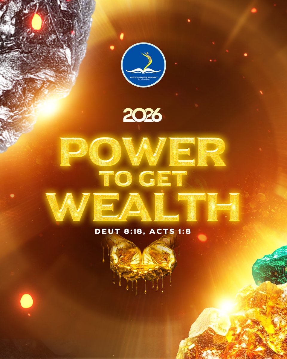 PPAfanabuja's tweet image. This year, we remember the Lord our God, for it is He who gives us power to get wealth.

We receive the power of the Holy Ghost to walk in wisdom, capacity, and covenant prosperity.

#PowerToGetWealth
#YearOfPower
#KingdomWealth
#HolyGhostPower
#PPAfanAbuja
#PstSamOtenaike