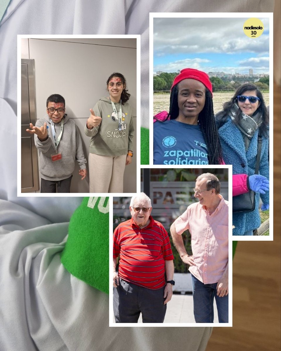 Un nuevo año siempre trae propósitos. ¿Y si uno de ellos fuera acompañar? 😉
Si te apetece empezar el año haciendo algo extraordinario, te esperamos en nuestras sesiones de iniciación al voluntariado.

Apúntate en nuestra web nadiesolo.org

#Nadiesolo #Voluntariado