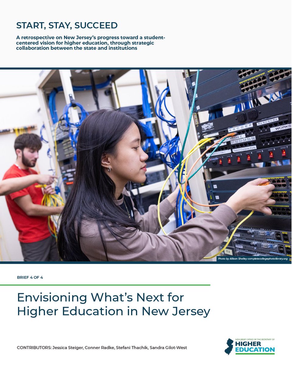 NJ Office of the Secretary of Higher Education tweet media