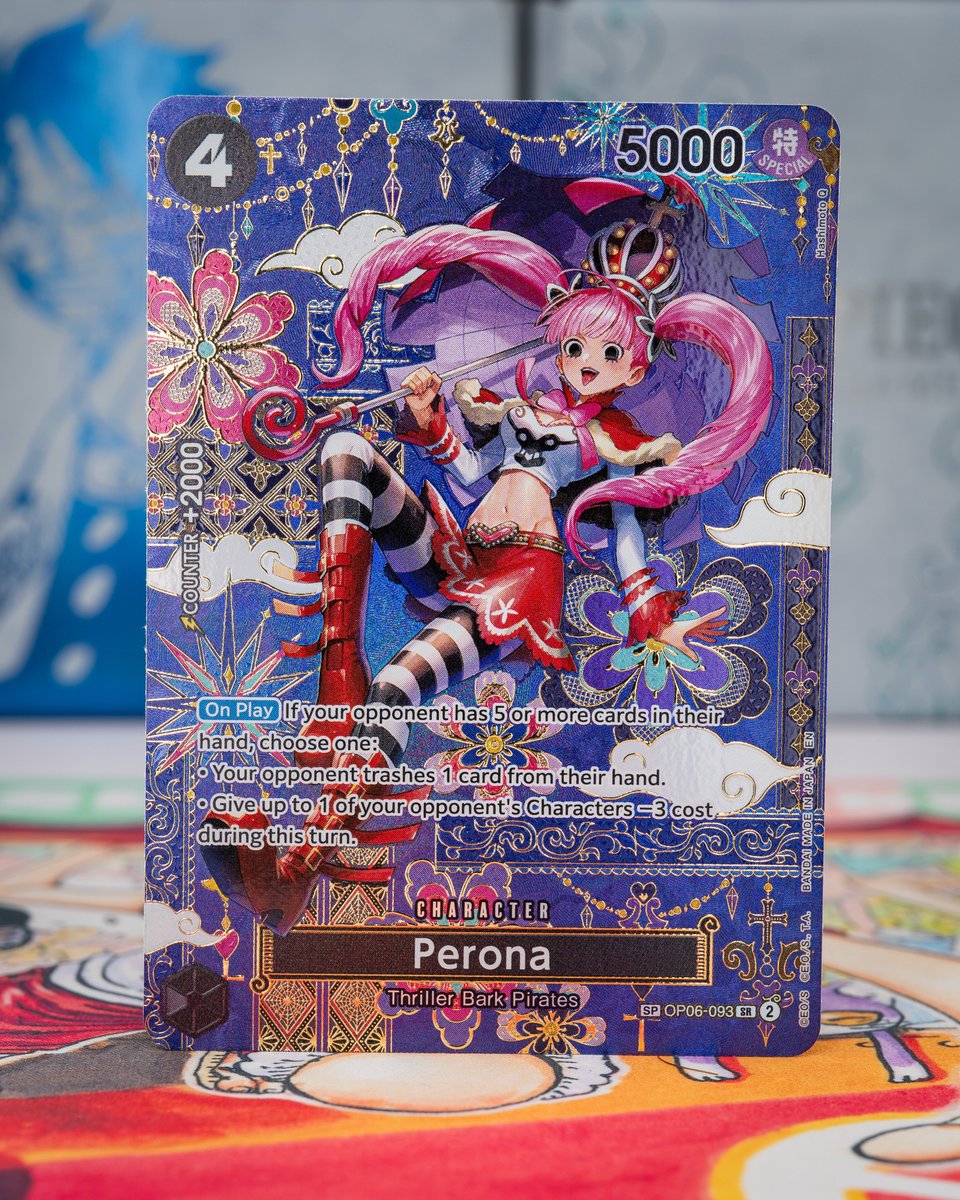 Official in-person shot of another new SP in the English OP14-EB04