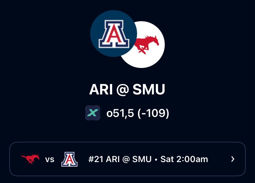 AlexpropsHQ's tweet photo. 🏈 COLLEGE FOOTBALL PICKS 🏈

🤼 #BearDown 🆚 #GoMustang
🧨 Over 51.5 (-109)@PlayProphetX 🔥

Both teams have explosive offenses (SMU ranks in the top 15 in passing, Arizona is balanced with over 400 total yards on average). The defenses are solid but not elite against fast-paced offenses, and bowl games often produce high-scoring matchups.

📣 LIKE 💛 RT 🔁 & COMMENT 💬 if you tail!

#CFB |#CollegeGameDay