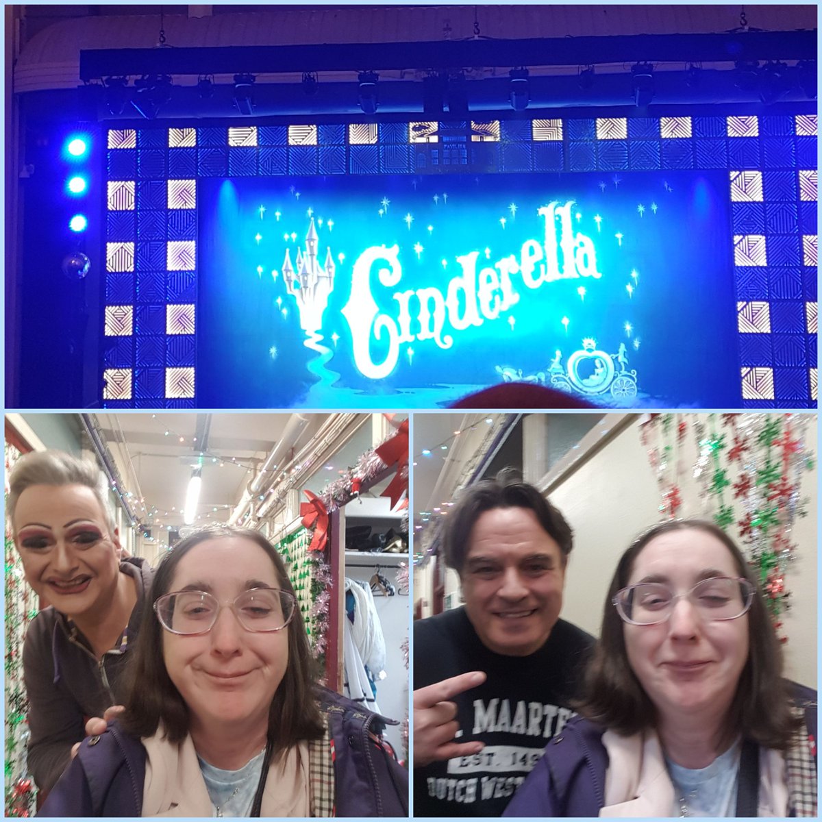 TeamColNolan's tweet image. Just back from the Panto in Bournemouth, just the start i need,amazing cast and got to meet Jamie amd @noelbrodie,thanks for selfie 🙂 #BournemouthPavillion #Panto #Cinderella