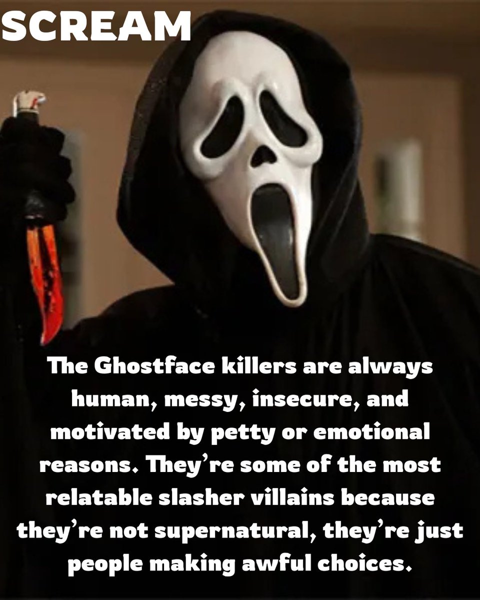 13ScreamsPod's tweet image. Weirdly Relatable Slasher Villain Movie Recommendations

#slasher #villain #movierecs #movierecommendations