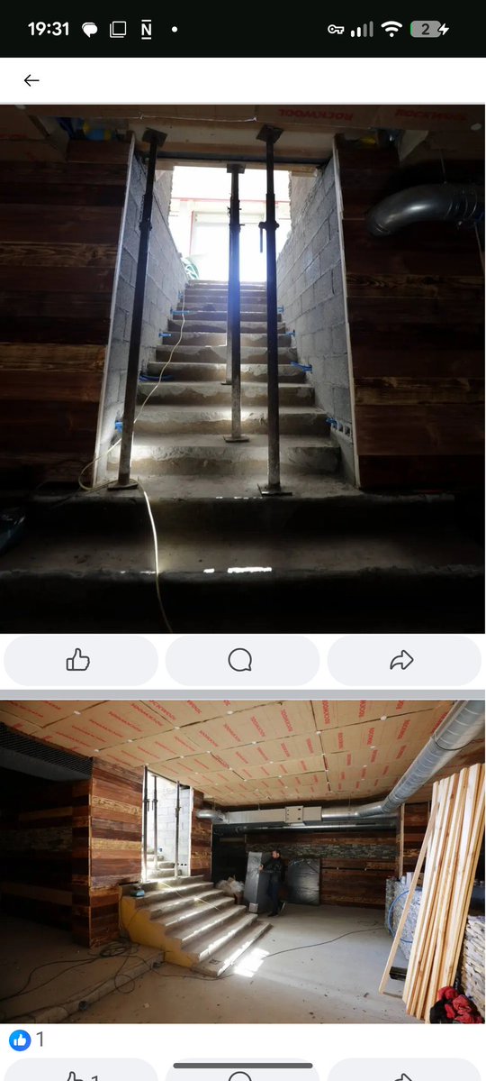 La folie de cette installation … les photos ont été très vite effacées des réseaux sociaux …