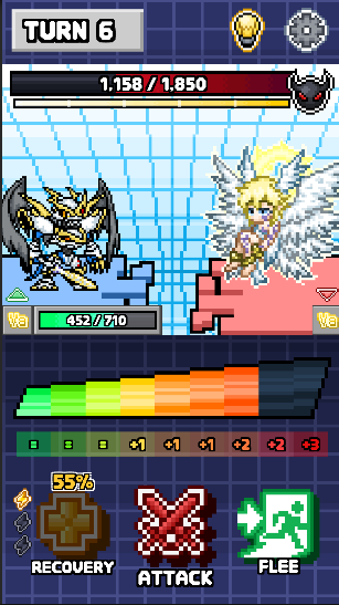 _dunoff's tweet image. It’s been a while! I’ve been working hard on the project.
In boss battles, you can choose three partners you own, and the sum of their stats will be added as bonus damage at the start of the fight.

More details will be shared soon!

The current completion rate is around 90%.