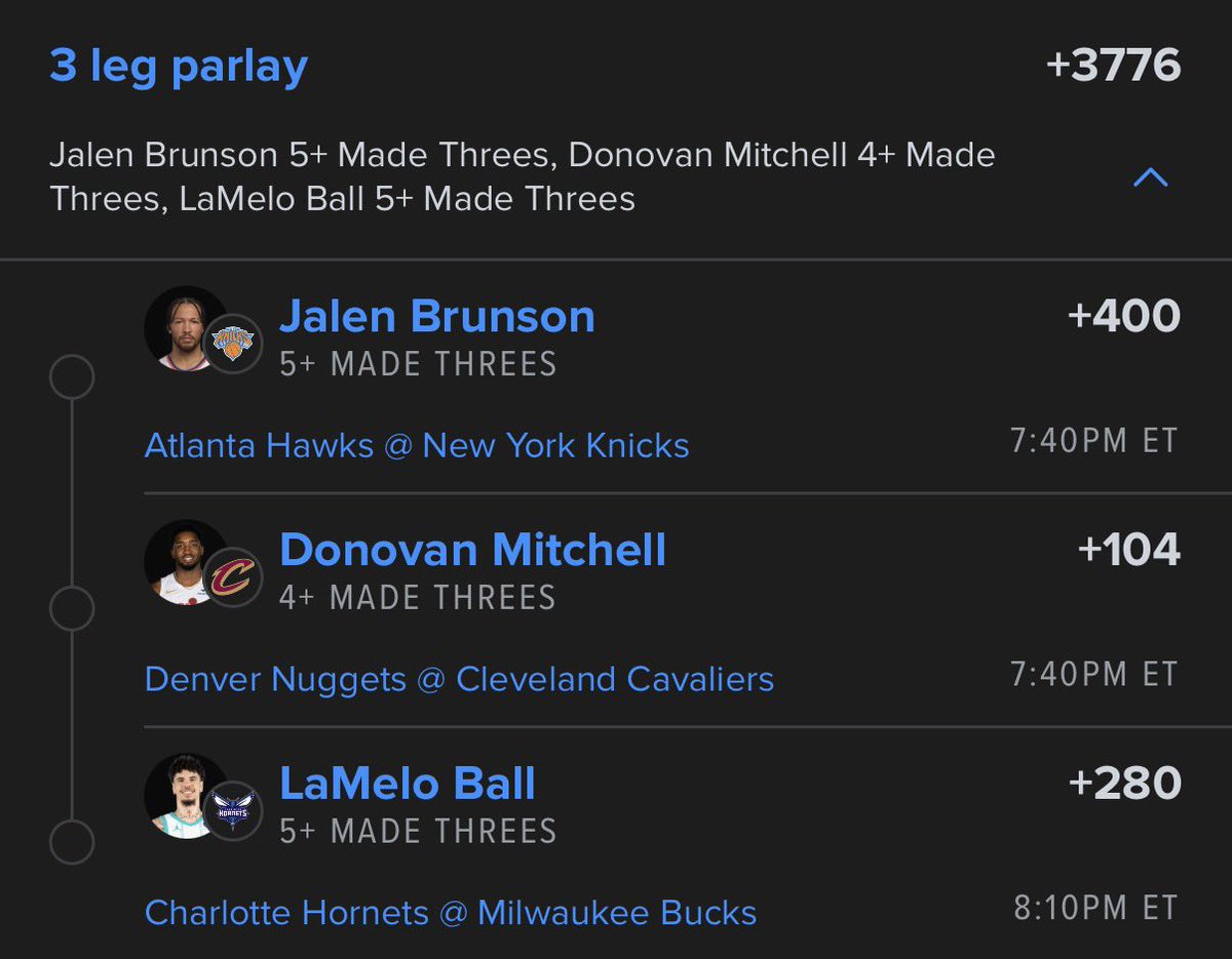 4Kslipz's tweet image. 3 FOR 3 ON THIS ONE 🎯