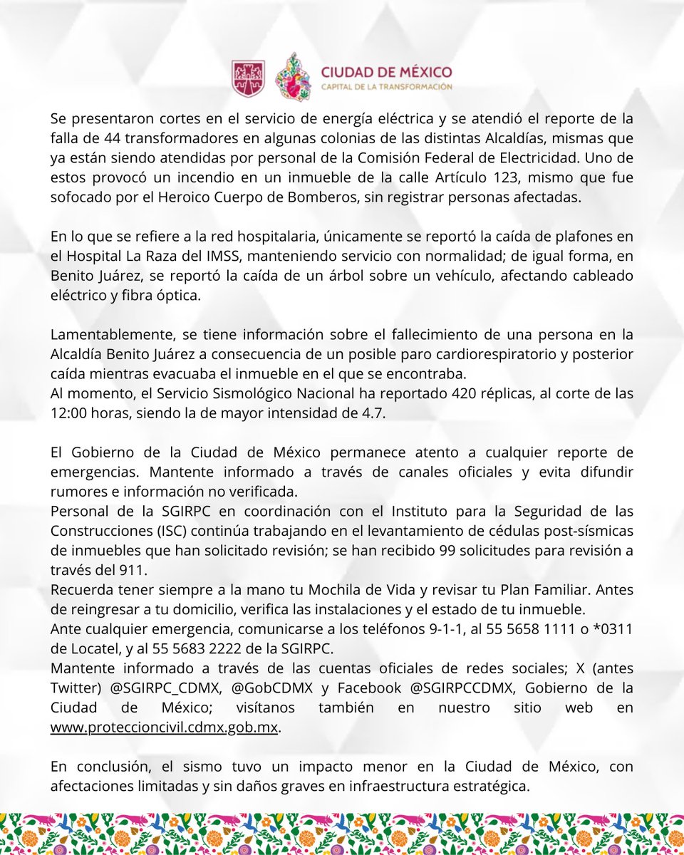 Clara Brugada Molina tweet media