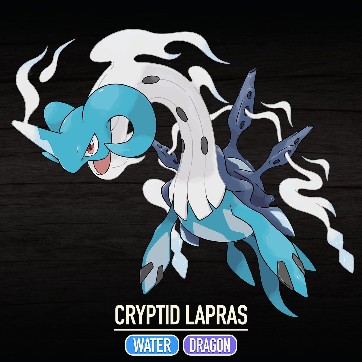 CRYPTID LAPRAS?!

This is what Lapras looked like in an age long past. Legends say that this ancient form somehow survived into modern times, and has reportedly been spotted in the lake of a certain region 👀

Artwork by <a href="/elesteva076/">Elesteva076</a> !
