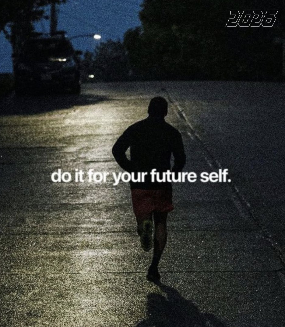 Work like your life depends on it next year   

$2026