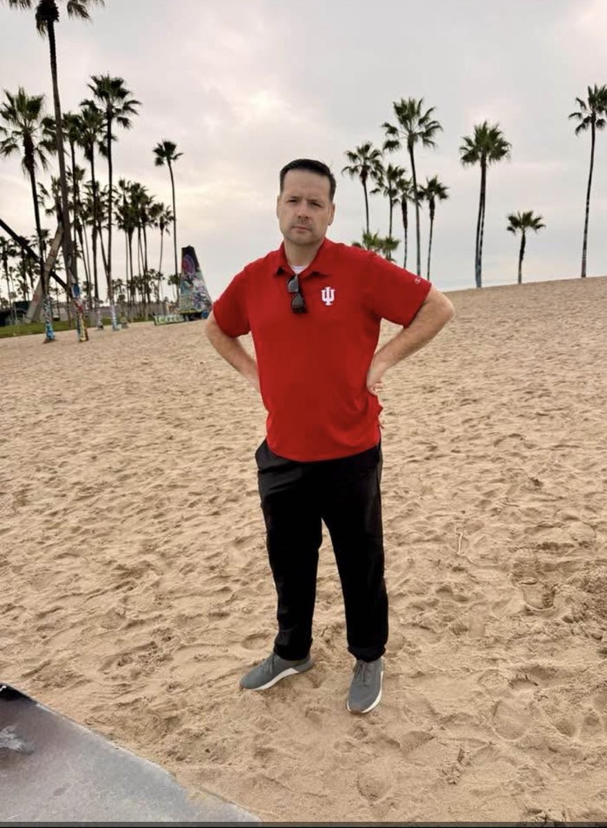 Checking out the beach before we head home.