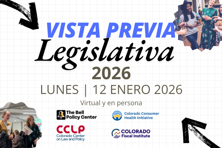 What’s coming in 2026 at the Capitol?
Join CCHI, CCLP, CFI &amp; The Bell for our 2026 Legislative Preview, in person or online.
📍 loom.ly/MdpZ2bc
💻 loom.ly/RG7xGcU
🗣️ Spanish interpretation available