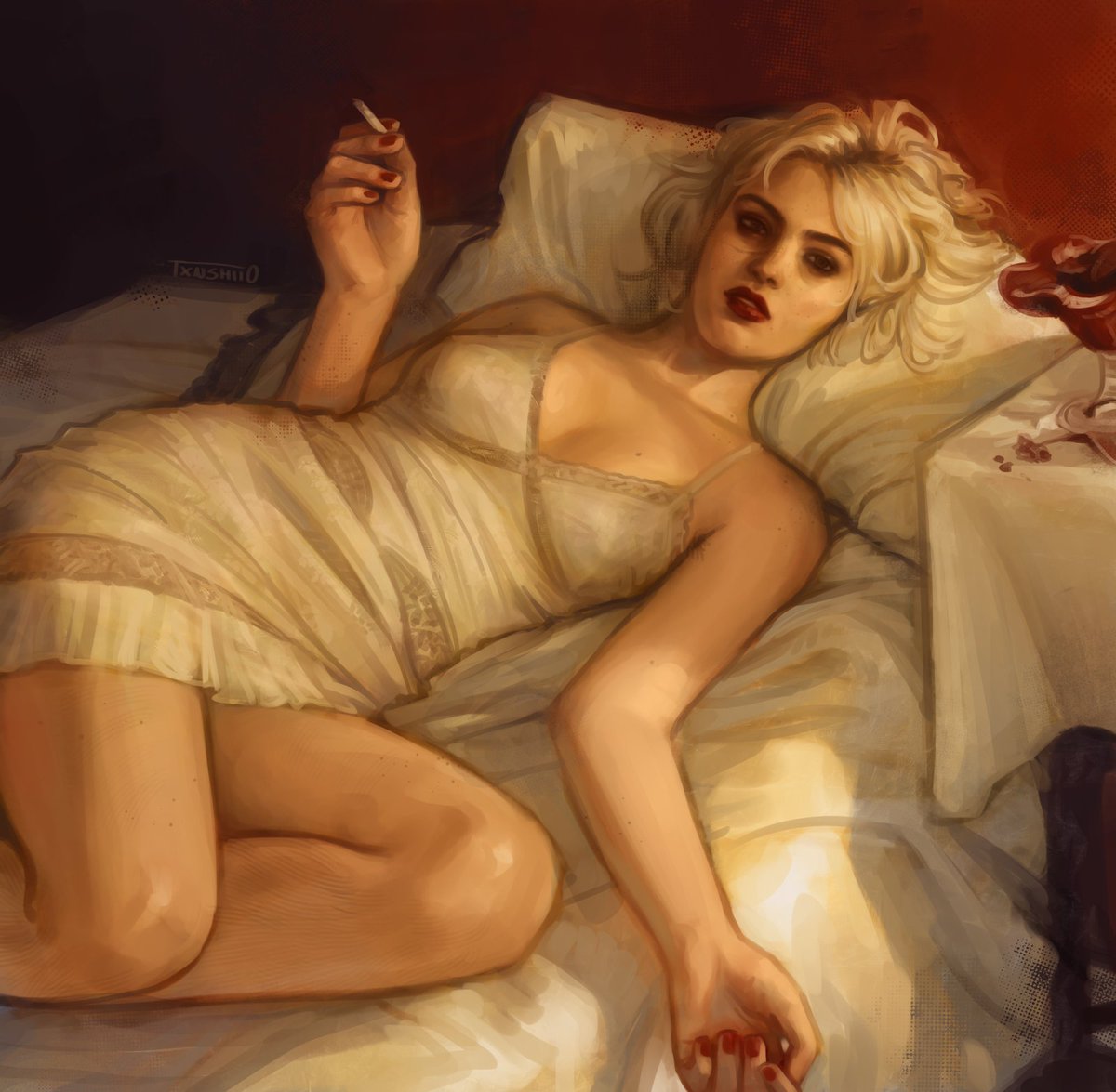 txnshii0's tweet image. photo study (shartified) ❤️#shadowheart #bg3