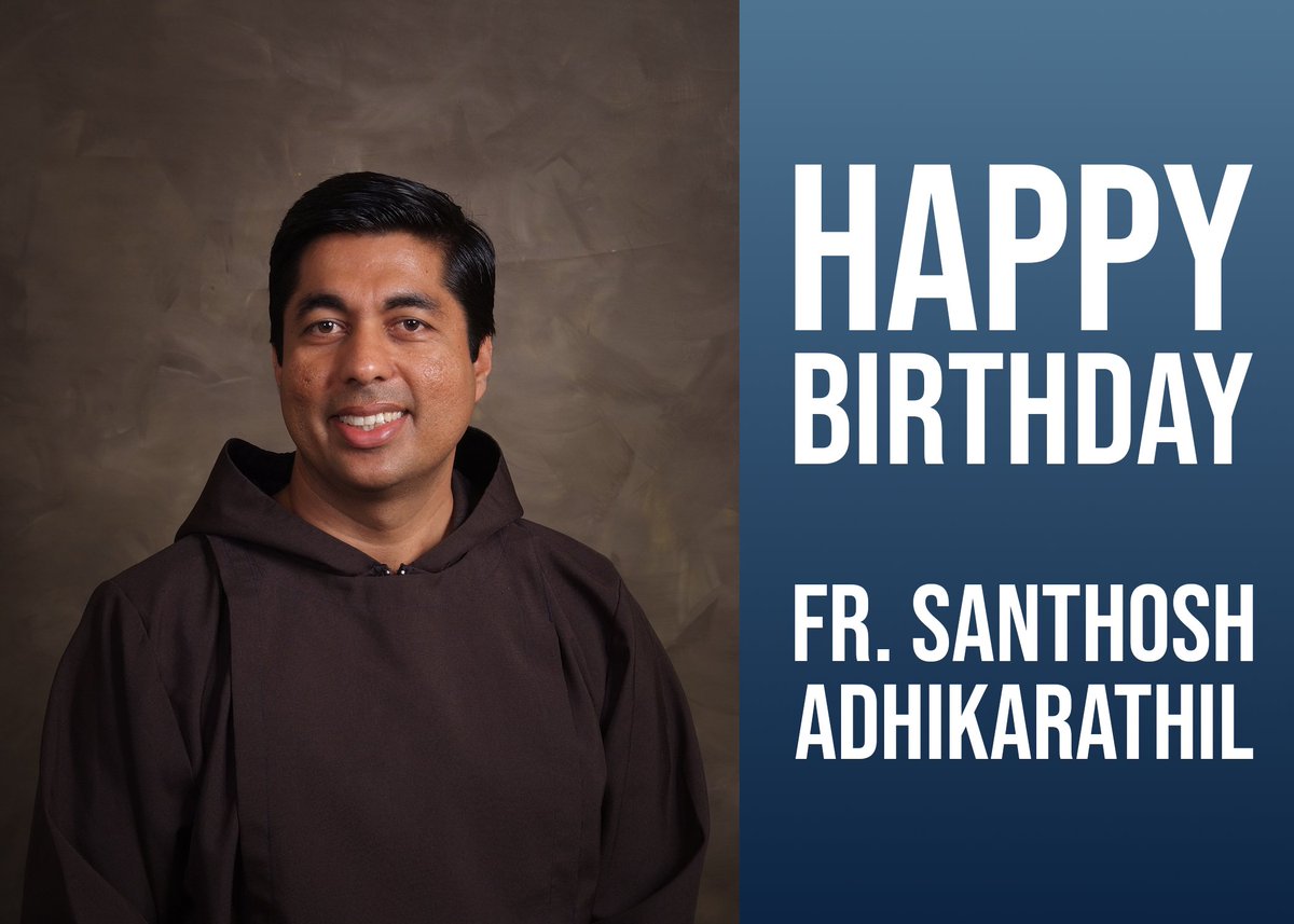 Happy Birthday Fr. Santhosh Adhikarathil, O.F.M.Cap.