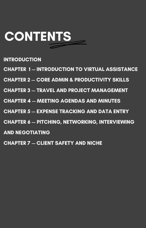 tunmishe_a's tweet photo. This book was written from experience, not guesses.

If you’re ready to start your Virtual Assistant journey with clarity and confidence, this book was written for you. 

Get your copy for ₦5,000 (instead of ₦7,000).

Click the link below 
https://t.co/j3p5LNiDEc https://t.co/0iwJHdhMJD