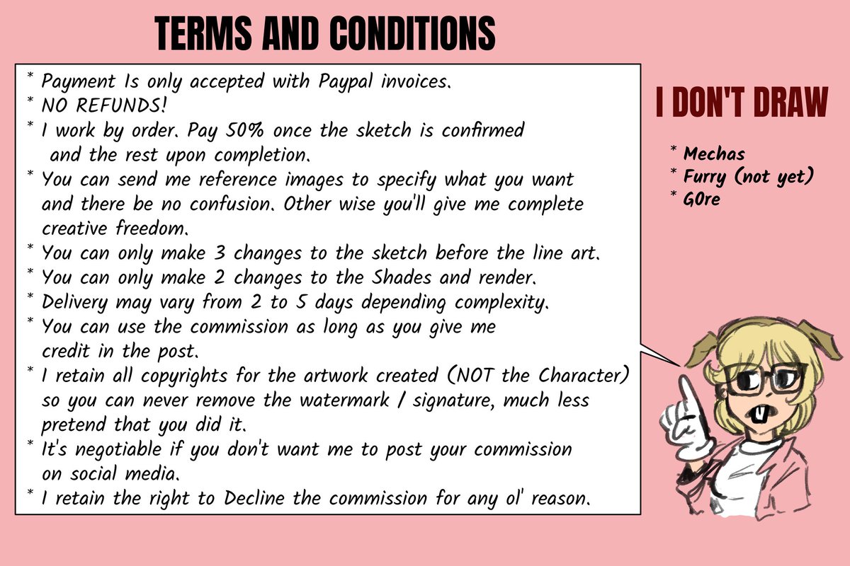 Choys Chan COMMS OPEN tweet media