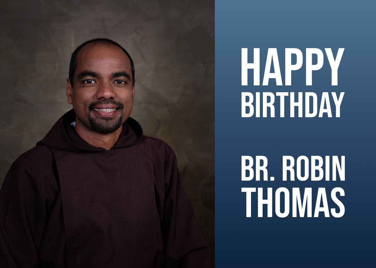 Happy Birthday Br. Robin Thomas, O.F.M.Cap.