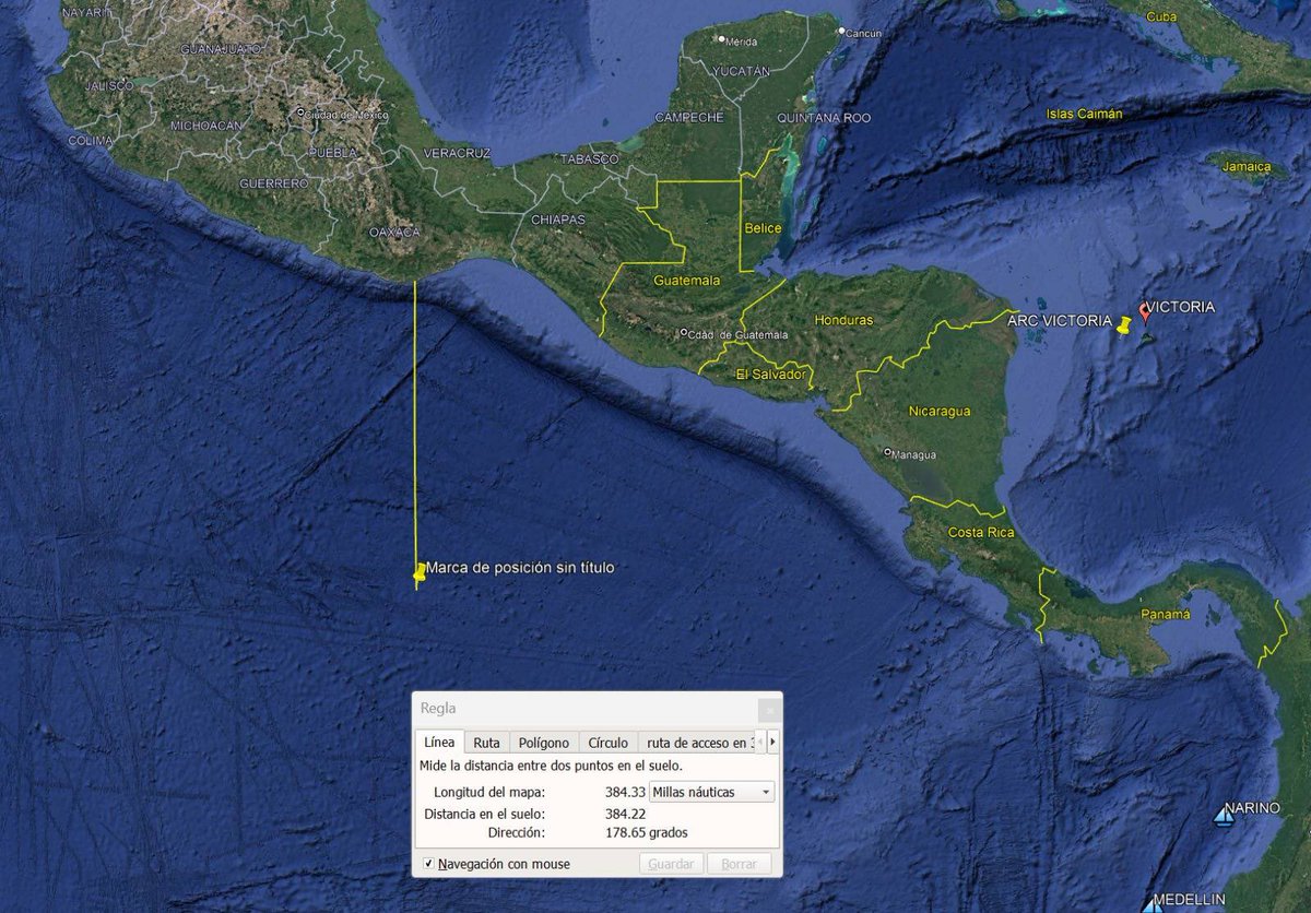 🚨Gustavo Petro alerta por ataque de Estados Unidos a presuntas ‘narcolanchas’ en el Pacífico, a 380 millas náuticas de Oaxaca

Según el presidente de Colombia, hubo al menos tres muertos y algunos sobrevivientes que se arrojaron al mar.

Petro compartió un mapa con la posible