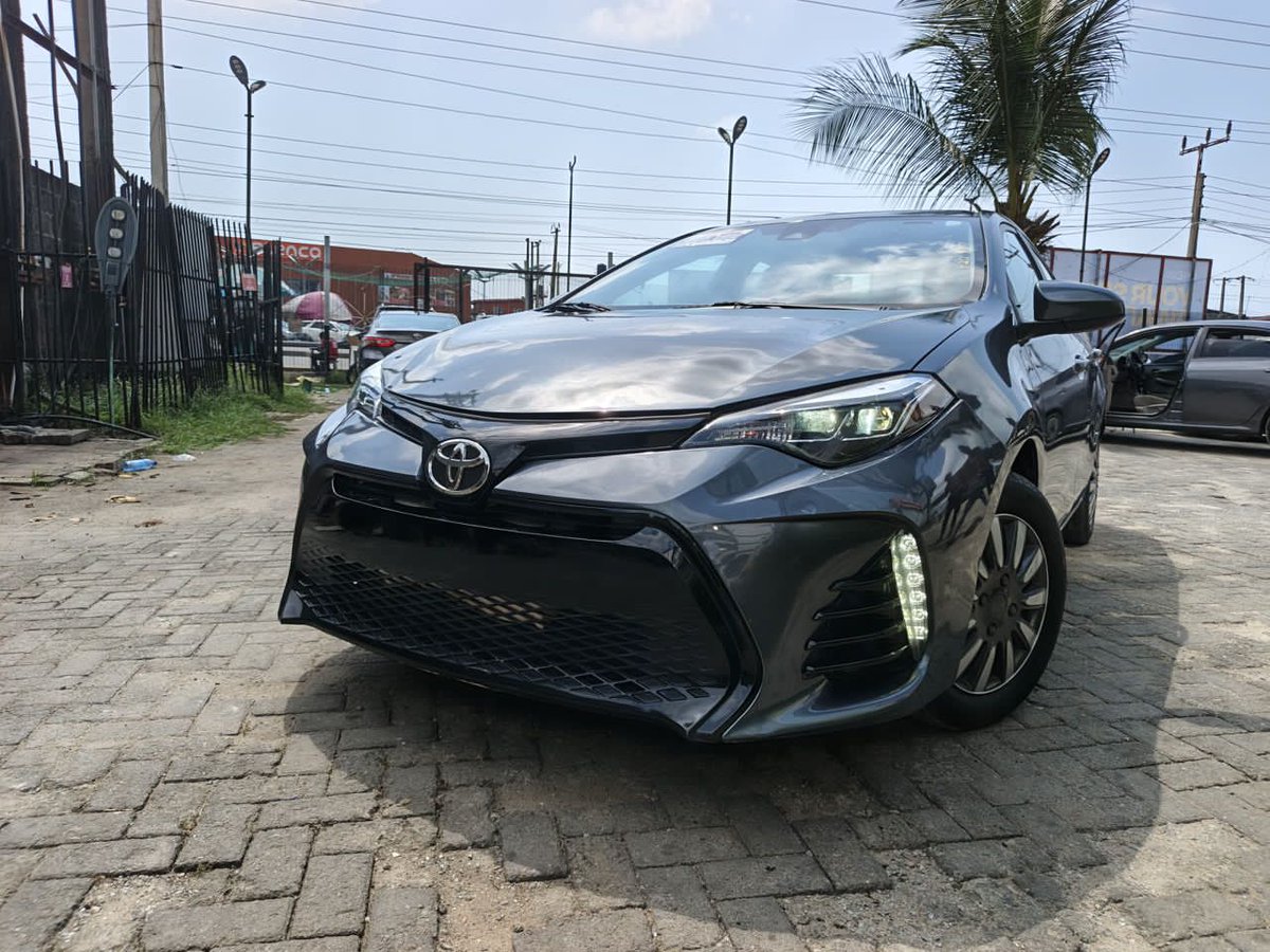 WatchmanAuto's tweet image. 2018 Corolla Foreign used 
Full option 
#14.5M only