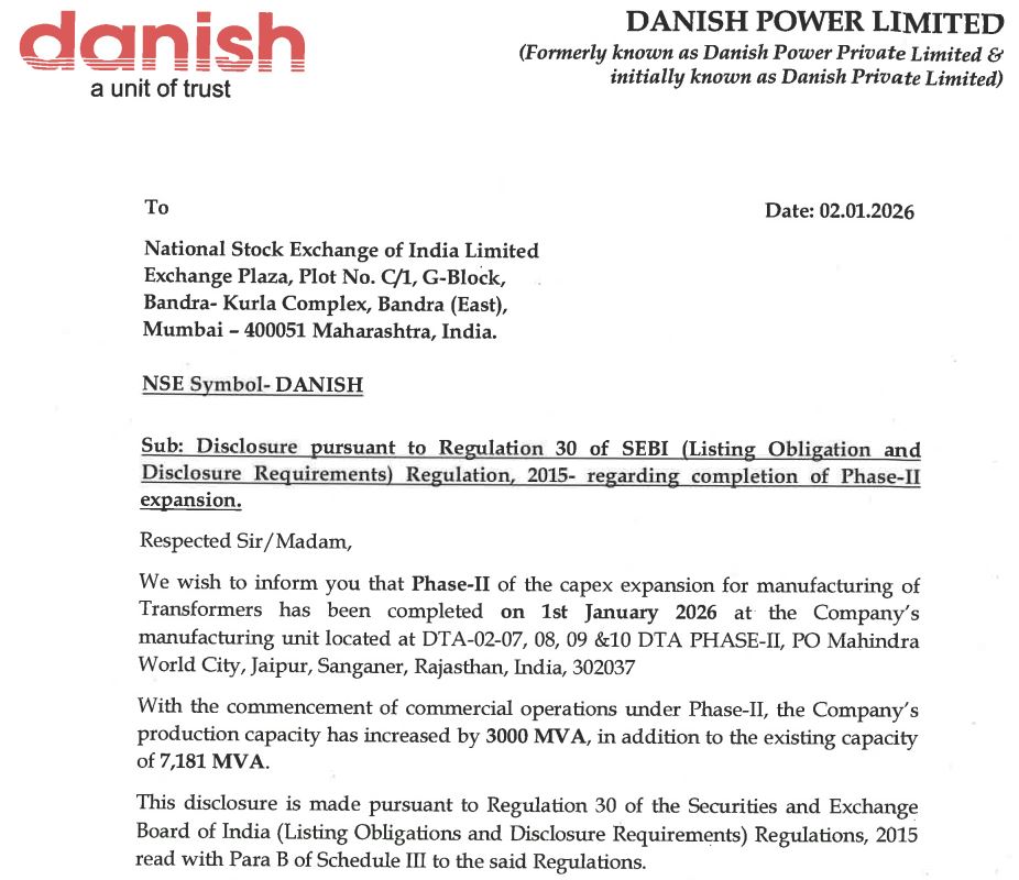 pant_amol's tweet photo. ✅Danish Power has completed the expansion of Phase 2. Now total capacity is 10181 MW.

#danishpower https://t.co/5p4mwsrNJG