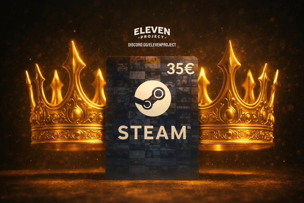 👑 1r SORTEO ELEVEN 🎁

🎁 Premios
- 🏆1r premio: Giftcard de Steam de 35€ + VIP 6 Meses
- 🏆2o premio: VIP 6 Meses
- 🏆3r premio: VIP 1 Meses

💎 Requisitos:
- Tener la Whitelist hecha
- Estar en el Discord
- RT a este tweet

Toda la información: discord.gg/elevenproject