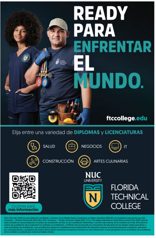 Elije entre una variedad de diplomas y licenciaturas en Florida Technical College