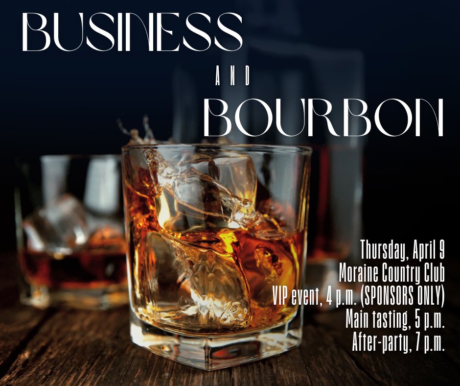 BOURBON LOVERS!
The Business &amp; Bourbon experience returns on 4/9 and sold out quickly last year. Want to level up?👉 Sponsors get VIP ACCESS — exclusive perks, premium visibility, and a front-row seat to the best part of the night.
🎟️ Grab your tickets:
daytonrma.org/april-9-busine…