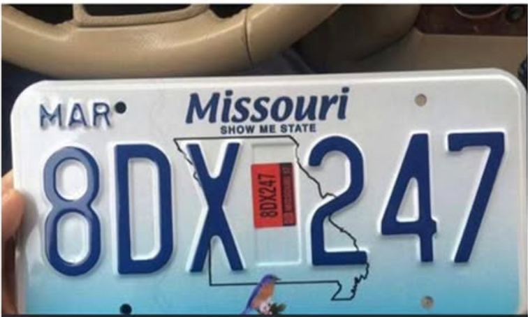 realcajunerd's tweet photo. I moved to Misourri y'all! Just got my new custom liscensce plate! https://t.co/eCI5CDAJrT