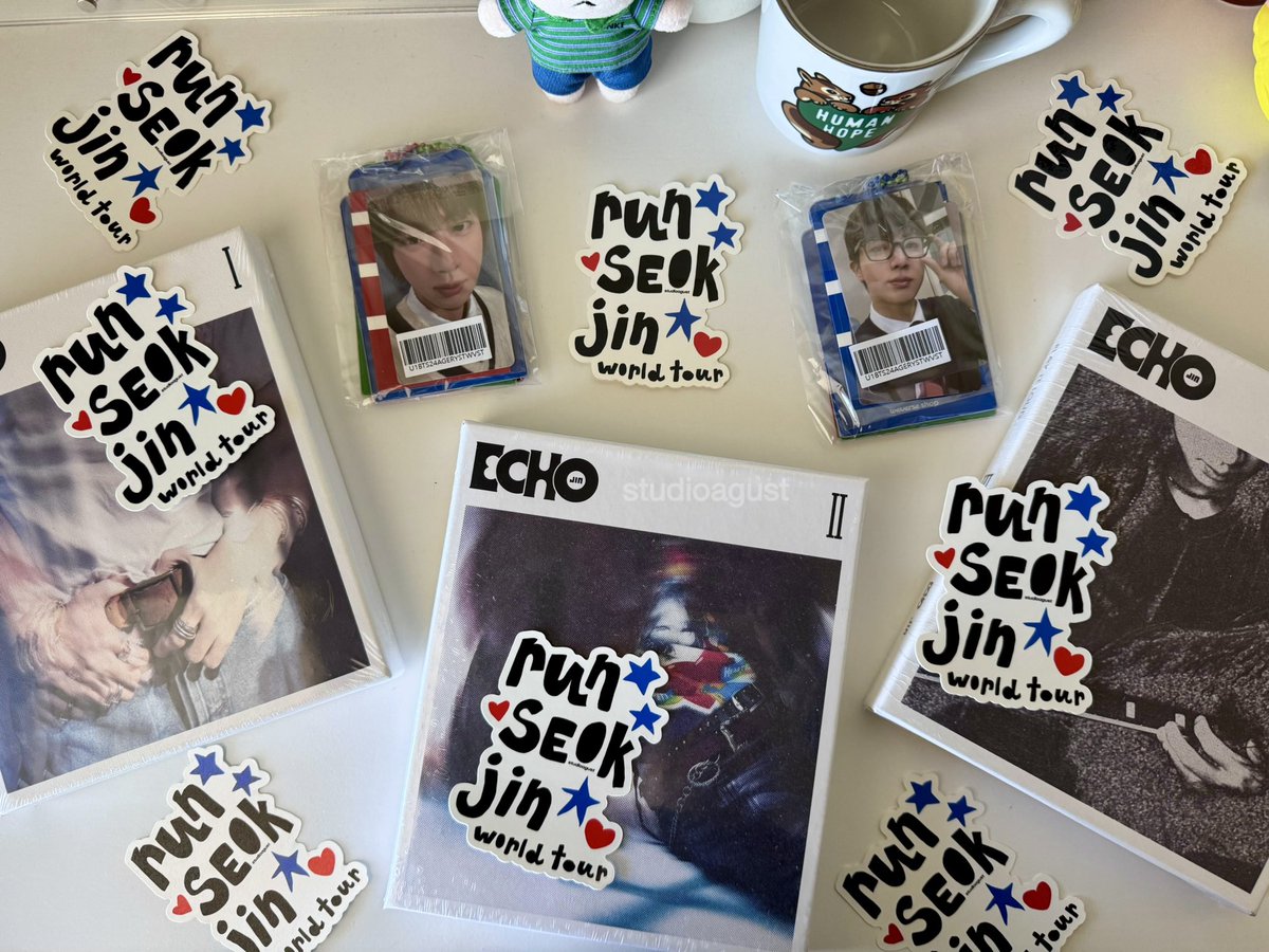 studioagust's tweet image. 💫 JIN ECHO INTL GA BLITZ 💫

— Like &amp;amp; Share!
— Post a screenshot of GDA Voting for Jin💜
— Ends Jan 4th when voting ends
— Winners announced Jan 5th
— Five winners: (3) Sealed Echo (I, II, III), and (2) sealed Weverse version gifts (+ runseokjin sticker!

Good luck, ARMY!🥳