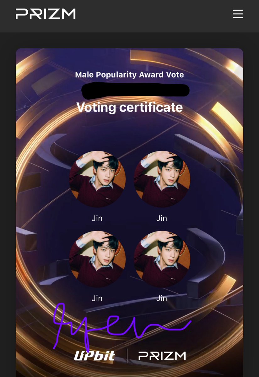 studioagust's tweet image. 💫 JIN ECHO INTL GA BLITZ 💫

— Like &amp;amp; Share!
— Post a screenshot of GDA Voting for Jin💜
— Ends Jan 4th when voting ends
— Winners announced Jan 5th
— Five winners: (3) Sealed Echo (I, II, III), and (2) sealed Weverse version gifts (+ runseokjin sticker!

Good luck, ARMY!🥳