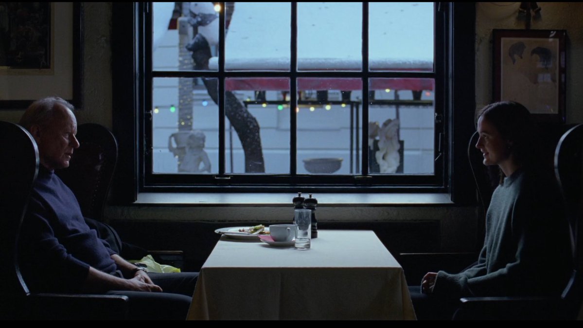 poetcinematic's tweet image. winter in sentimental value (2025), dir. joachim trier