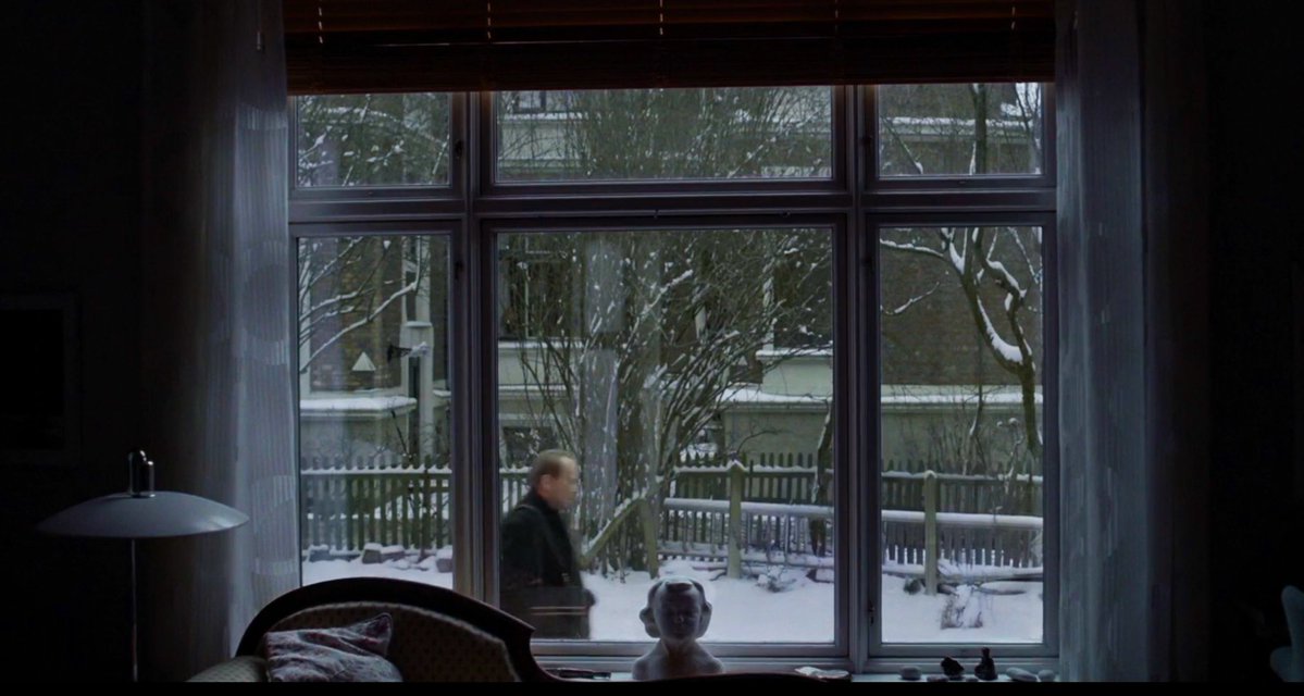 poetcinematic's tweet image. winter in sentimental value (2025), dir. joachim trier