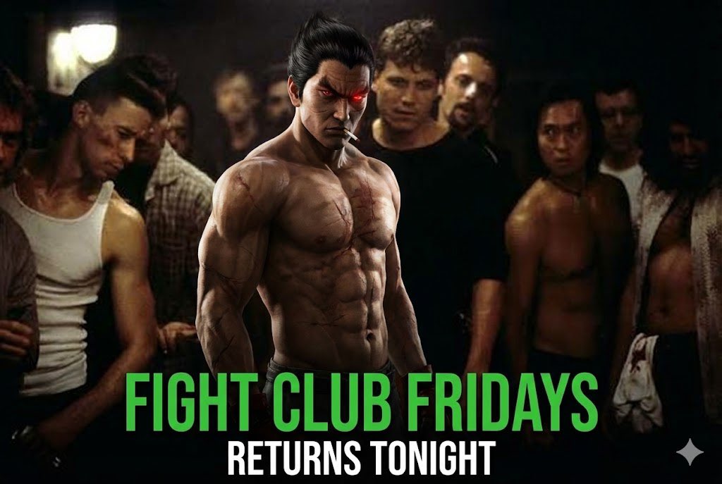 Seven_String's tweet image. 🟢FIGHT CLUB FRIDAY returns for the new year TONIGHT @ 9p EST
💰GIVEAWAYS (Steam Cards)
🥊Open Lobby
🎵Music Video Requests
👾Twitch/SevenStringSyndicate
#TEKKEN #TEKKEN8 #Twitch #FightClub