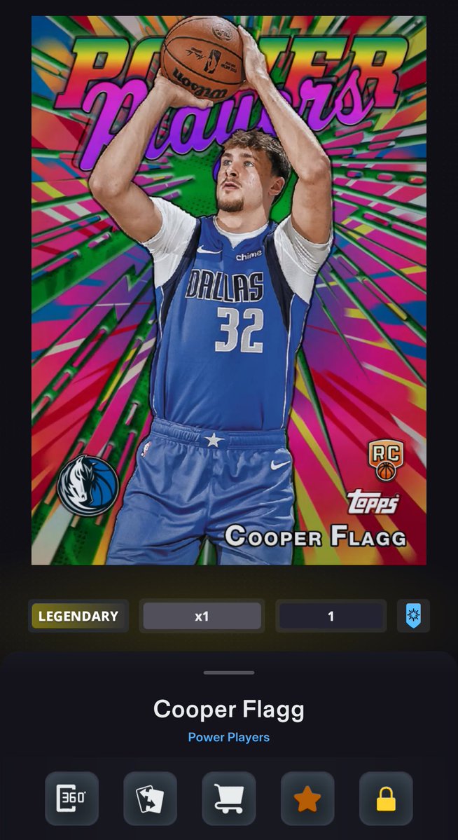 Alix499's tweet image. My first @ToppsNBACollect Legendary!!! 🥳🎉