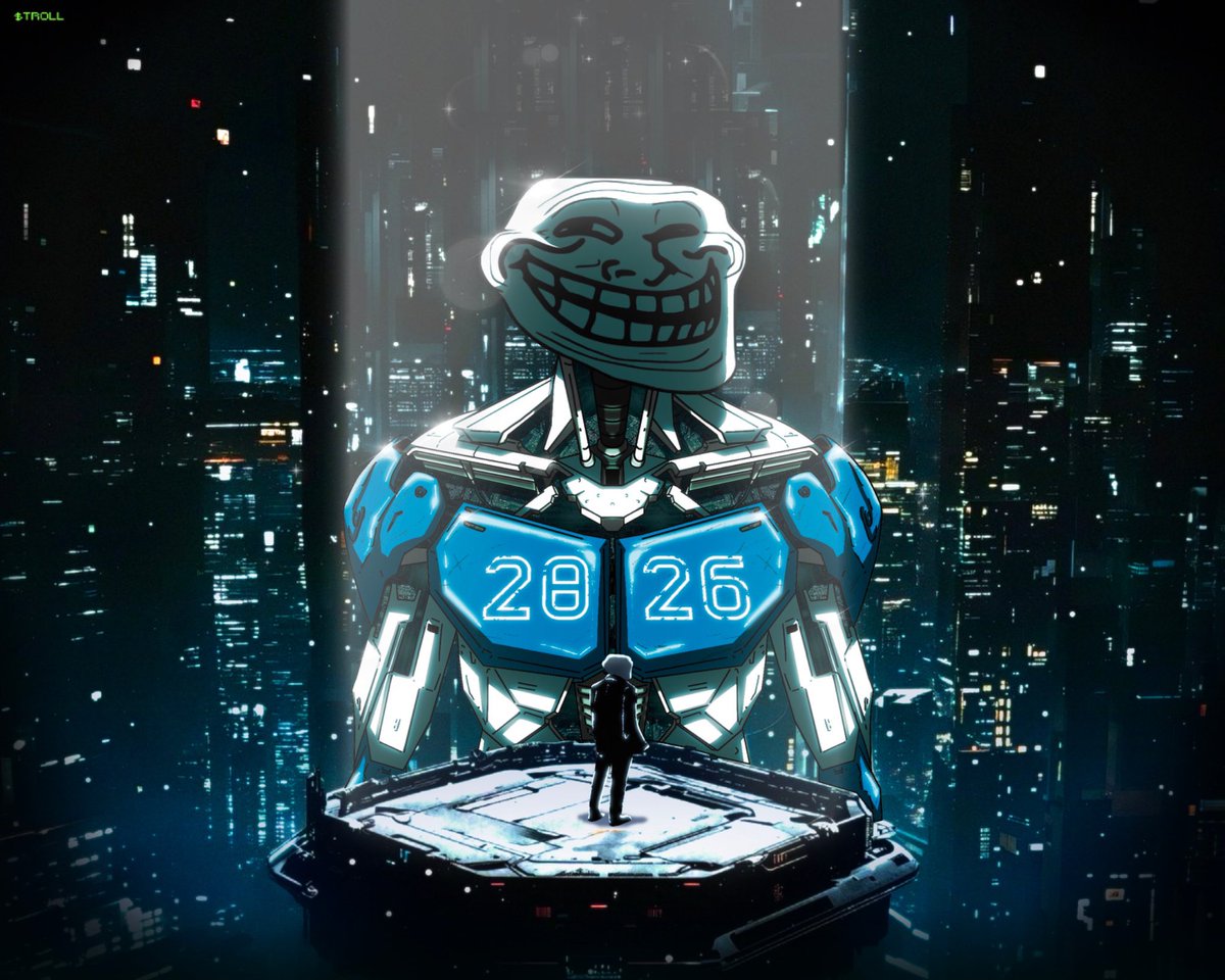 troll, the most famous face on the internet. recognized by name, by everyone on the planet. 

clear, r/r bottom trade right now. 

- T1 listed
- almost about to flip solana in x community members
- 48,000 holders 
- official trollface coin
- merch contract, real official merch
-