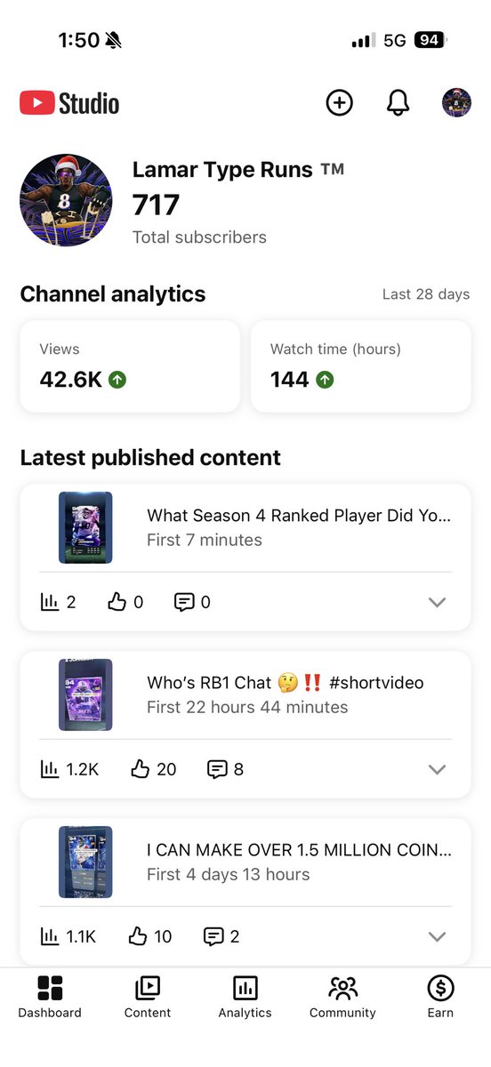 Lamar Type Runs™️ tweet media