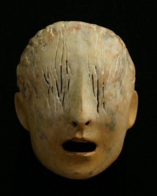 MenschOhneMusil's tweet image. Thanos Vovolis, Mask of Dionysus.