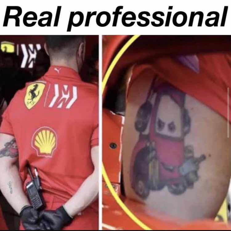 HumansNoContext's tweet image. Dedicated to his job