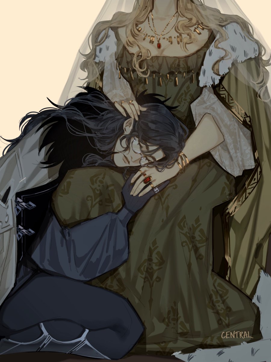 elchingay's tweet image. There, there