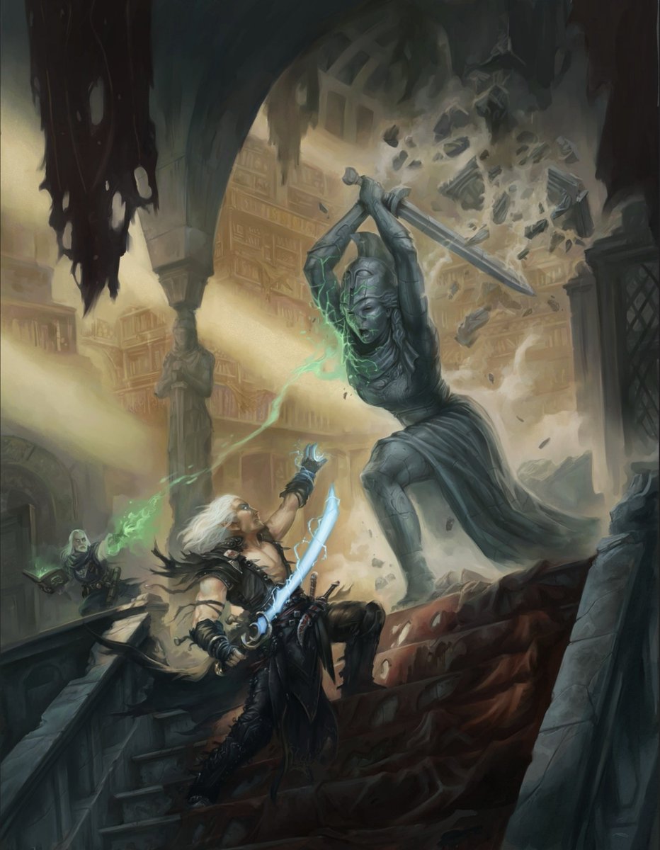 cimerians's tweet image. Player Companion: Arcane Anthology art by Tyler Walpole
#Pathfinder