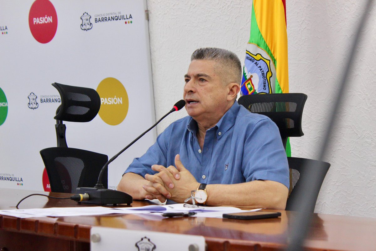 Nuestro compromiso con Barranquilla no se detiene. Hoy tomo posesión como el nuevo presidente de la Comisión de prepuesto del Concejo de Barranquilla. Seguimos trabajando como concejal por una ciudad que avanza que escucha a su gente y construye oportunidad para todos.