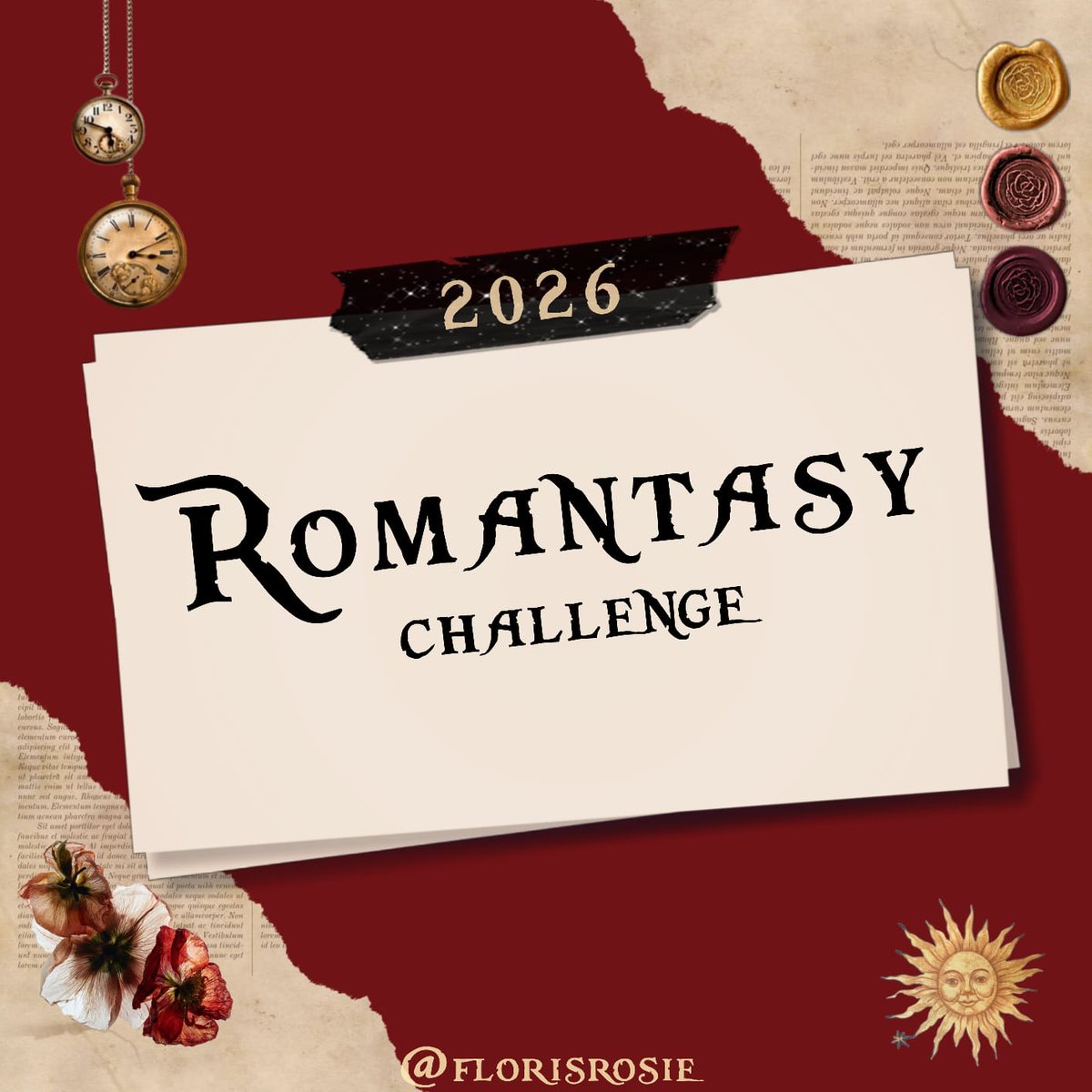 Con ustedes les presento el nuevo reading challenge del año!! 

⚔️❤️‍🔥ROMANTASY CHALLENGE 2026 ❤️‍🔥⚔️

#booktwt #romantasy