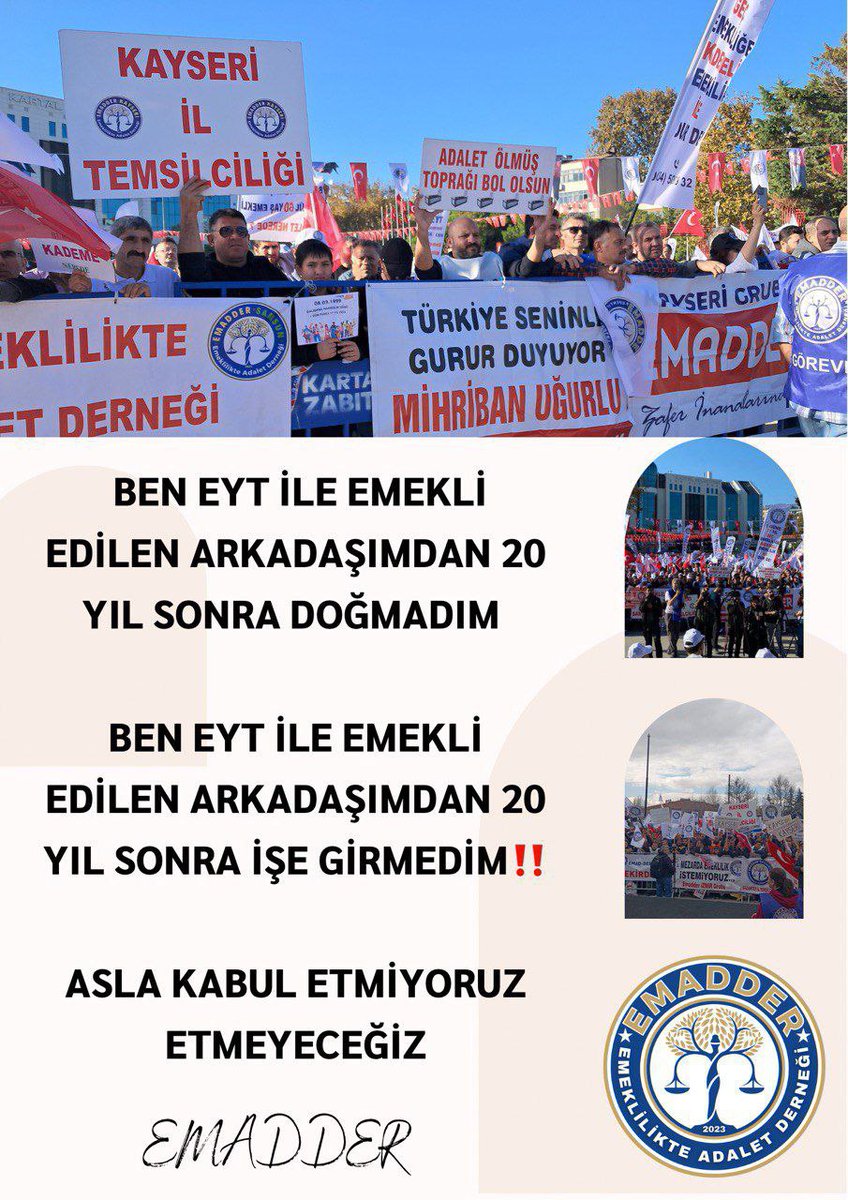 dolunay_taskin's tweet photo. @EmadDernegi @isikhanvedat @Akparti Geciken Adalet, Adalet değildir.
Bu ülke'de her vatandaş eşittir.
Kademe Elzemdir.
@EmadDernegi
#BuYılKademeYılı https://t.co/7MecuKtsNr