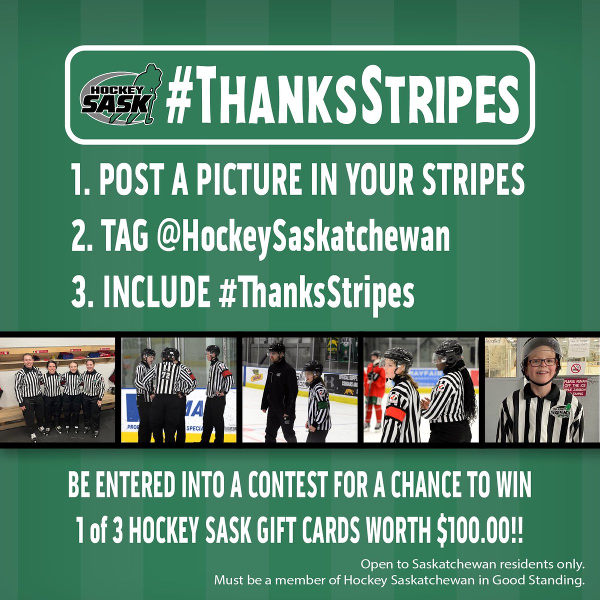 #ThanksStripes Weekend is underway.
Thanks to the 3,100+ officials certified in our province that help@keep@our great game safe and fair.