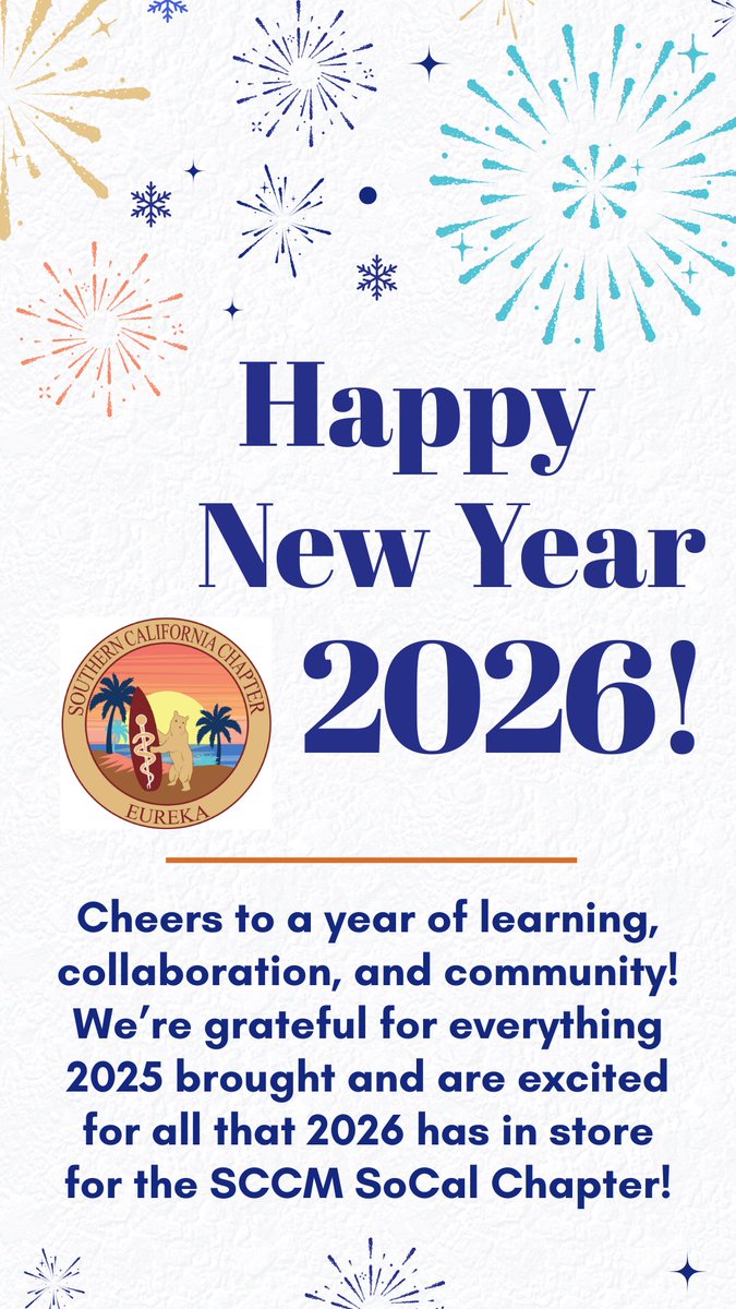 SCCM SoCal Chapter tweet media