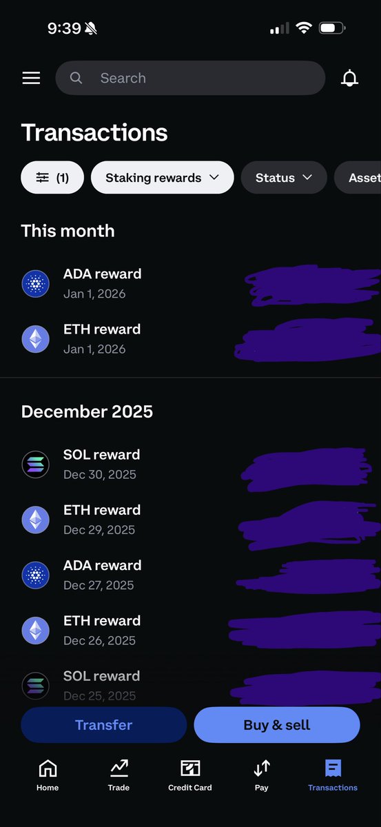 I love waking up to (almost) daily staking rewards. It’s like collecting a daily dividend.