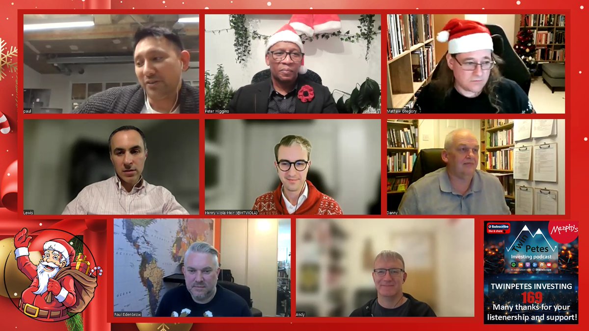 conkers3's tweet photo. @annabelbrodies Annabel thank you so much for listening to this #TwinPetesInvesting #podcast๐. @HTVIOLA & I really appreciate your generous feedback๐"Good to see investment trusts came up in the festive special. I'm always ready to talk trusts! Great work @conkers3"
โจ#MYI +35%โ
#JCGI +32%โ
https://t.co/yb6F4Um8oG