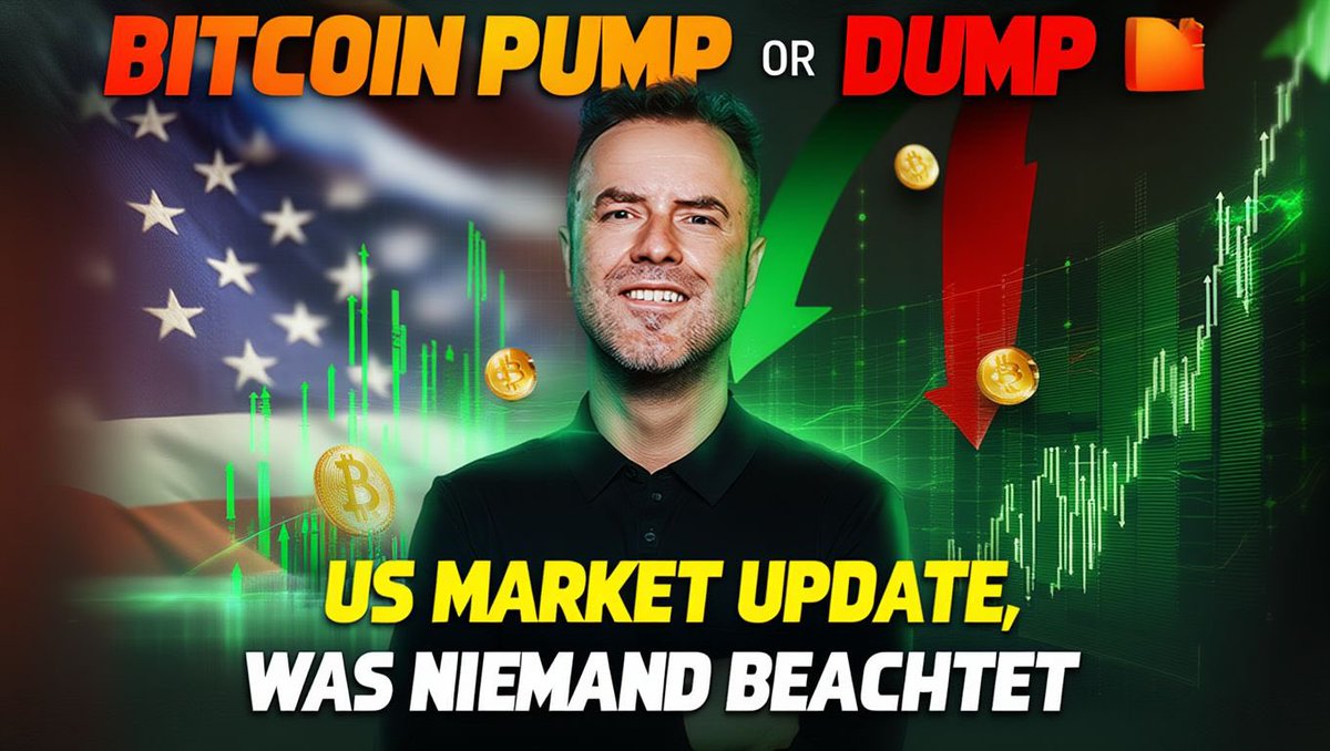#Bitcoin Pump or Dump🇺🇸US Market Update, was niemand beachtet 🤔

In diesem Wochenrückblick analysieren wir die aktuelle Bitcoin-Situation, den US-Markt, sowie die extreme Entwicklung bei Gold und Silber.
Viele sprechen aktuell von einem möglichen Geldsystem-Reset – doch was