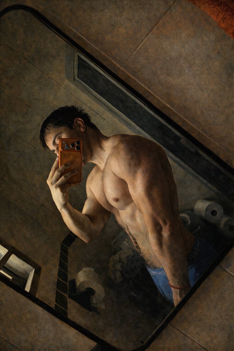 yo_soy_aldo's tweet image. Primera #mirrorselfieilustration del año