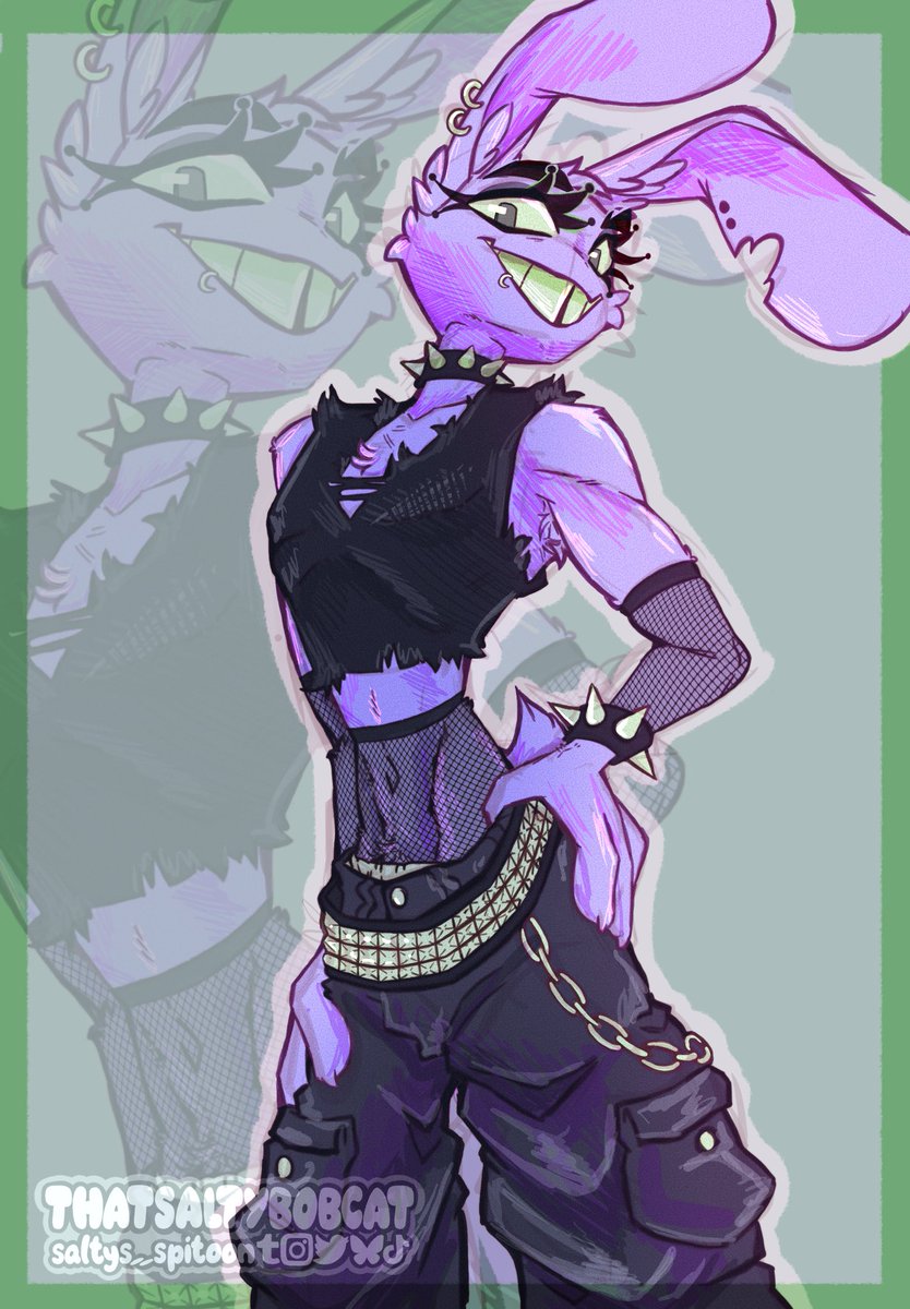 thatsaltybobcat's tweet image. So @/baguettenjoyer had some pretty cool Goth Jax designs and I wanted to give it a go! Ended up combining the two for funsies
#TheAmazingDigitalCircus #tadc #jaxTADC